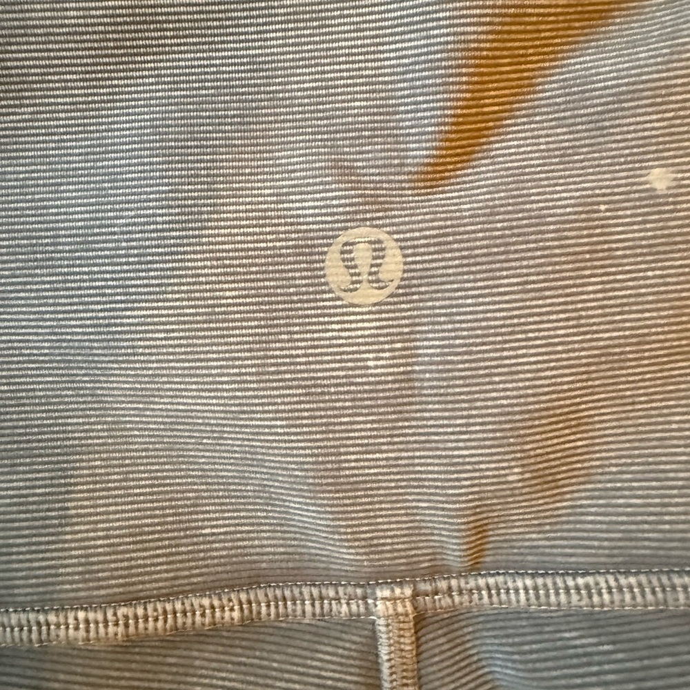 Lululemon Wunder Under High Rise Snow Washed - Washed Luna - Ribbed - Picture 3 of 4